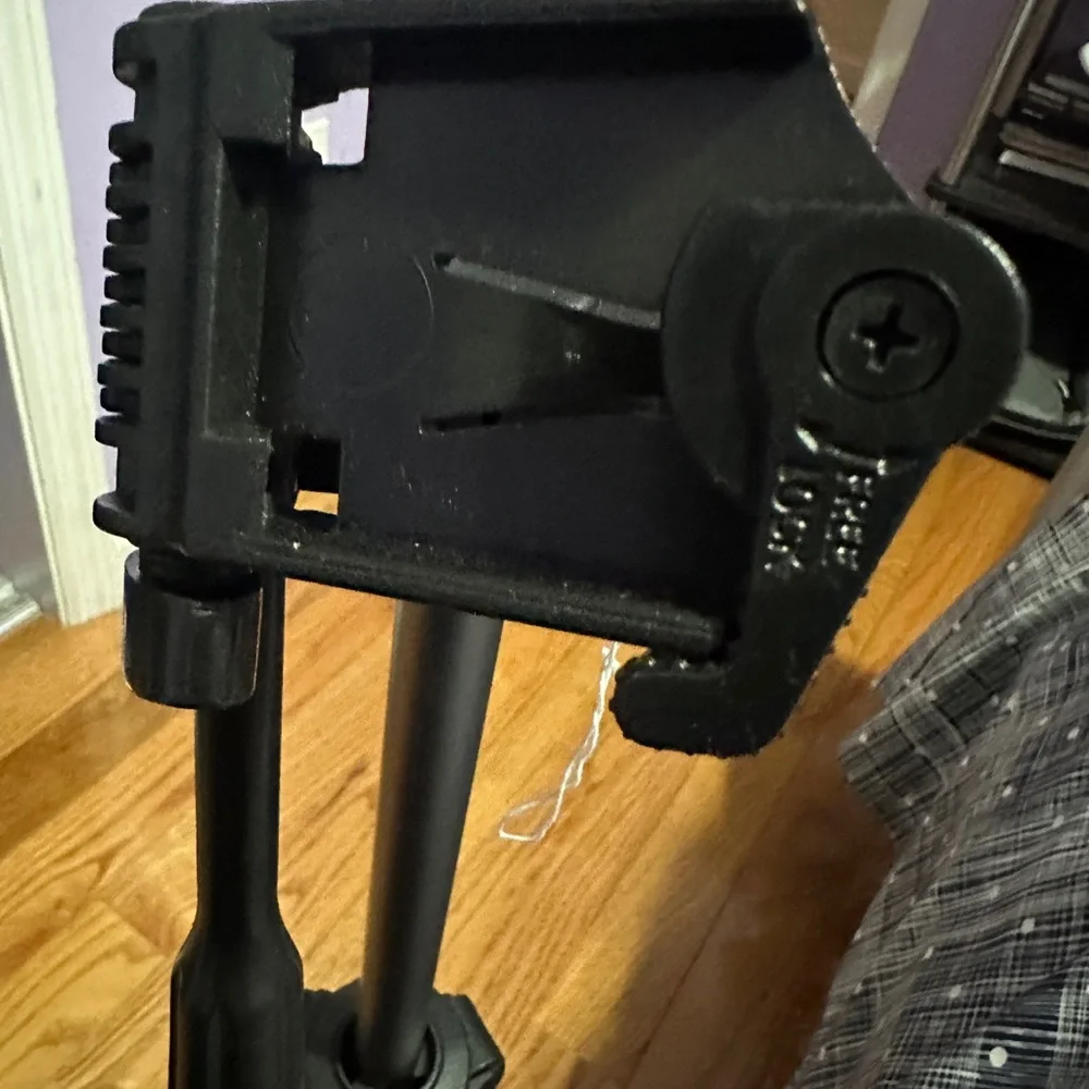 Silver Camera Tripod